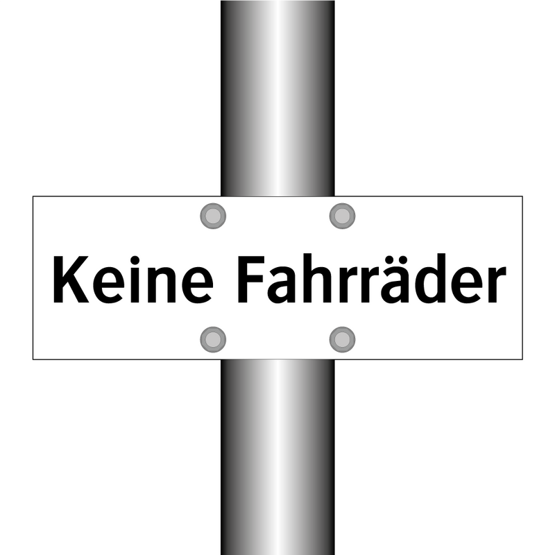 Keine Fahrräder