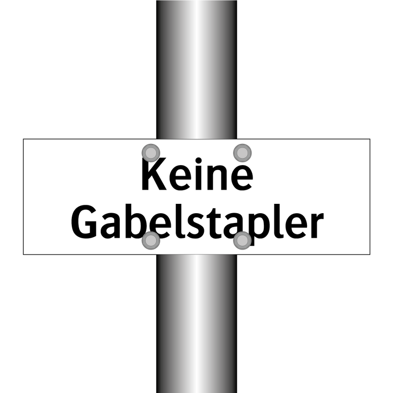 Keine Gabelstapler