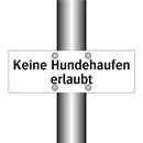 Keine Hundehaufen erlaubt