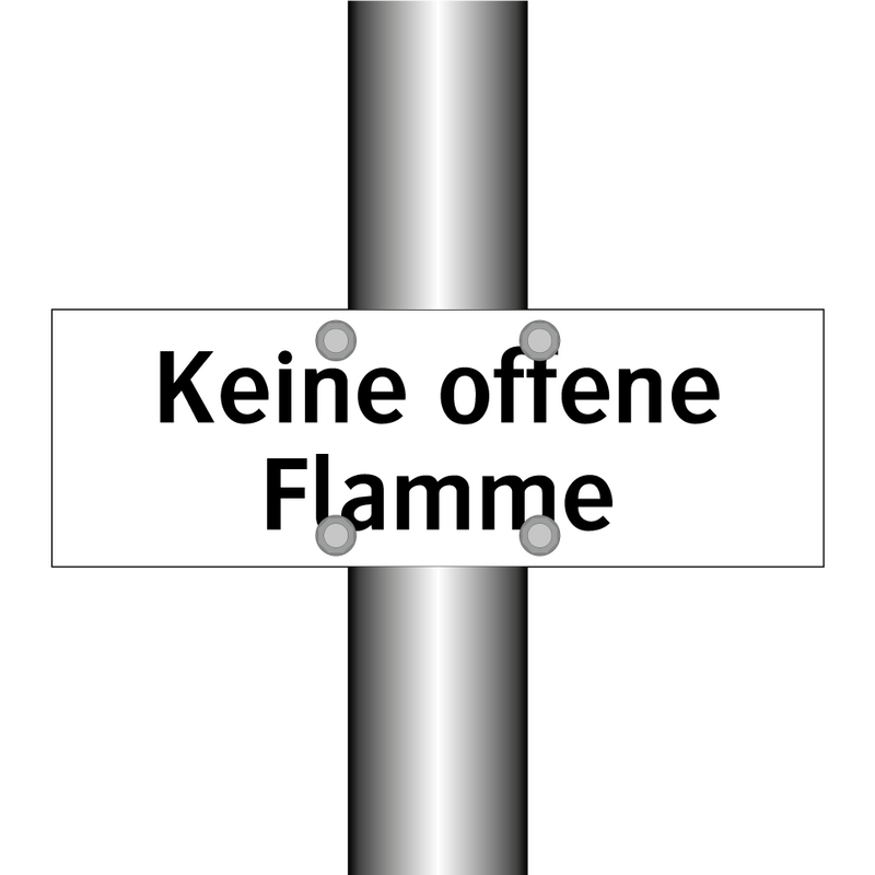Keine offene Flamme