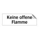 Keine offene Flamme