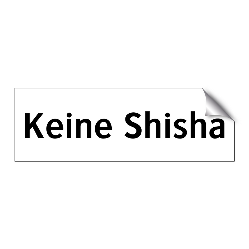 Keine Shisha