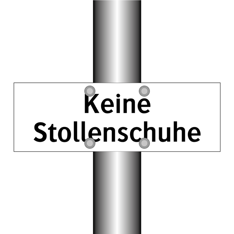 Keine Stollenschuhe