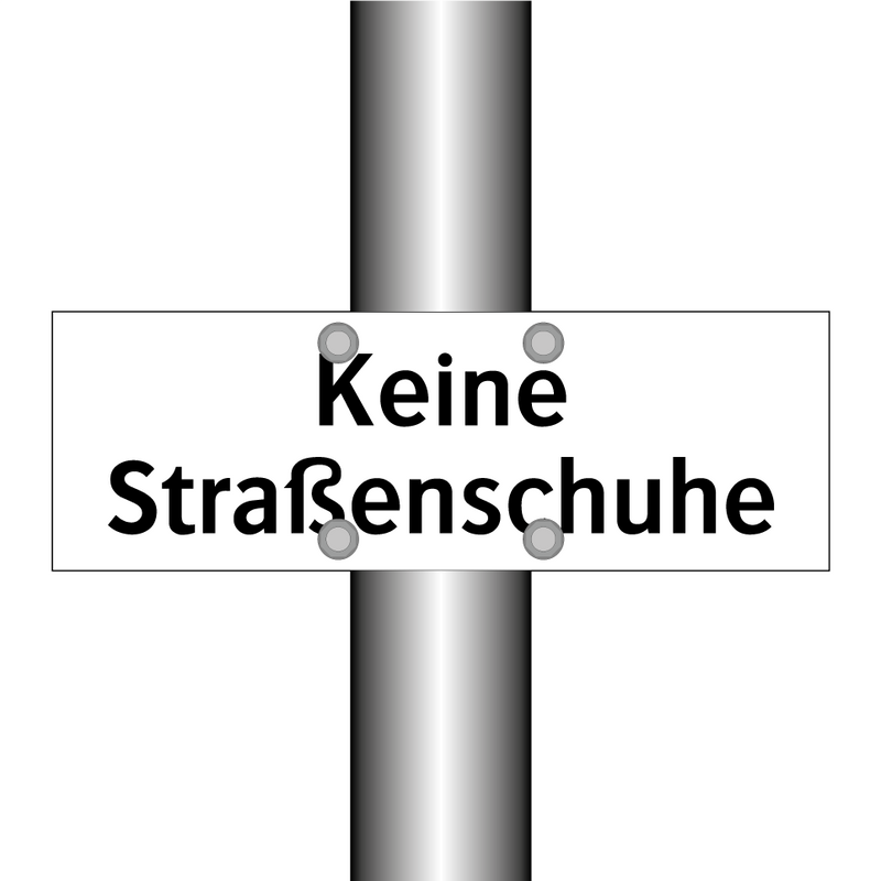 Keine Straßenschuhe
