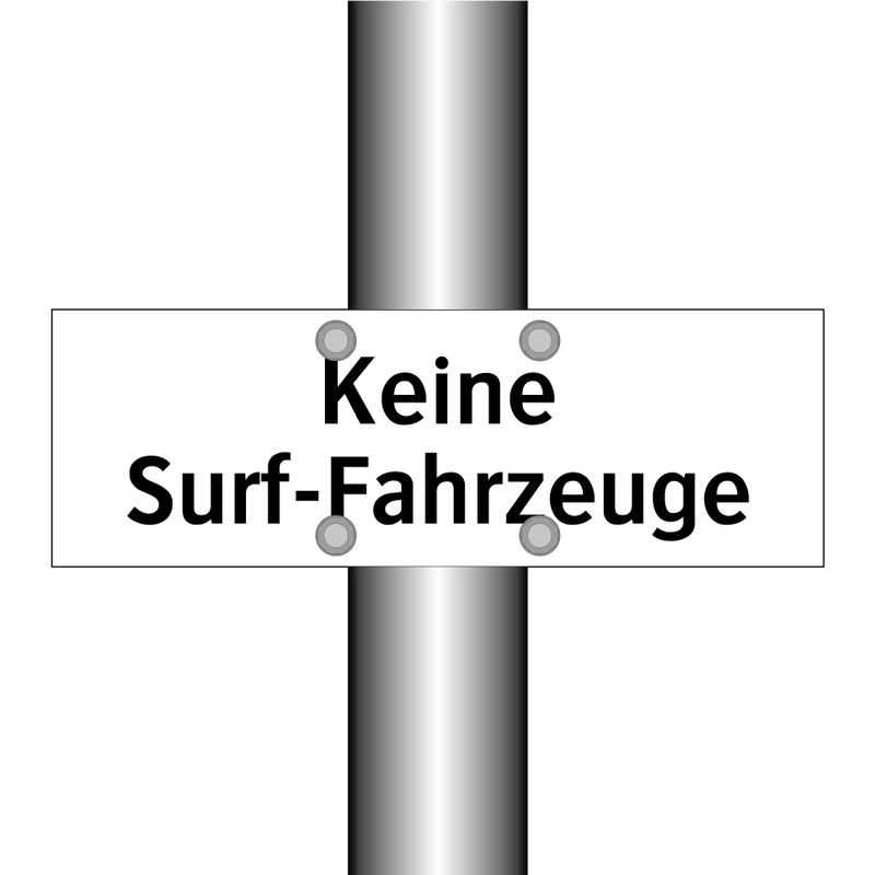 Keine Surf-Fahrzeuge