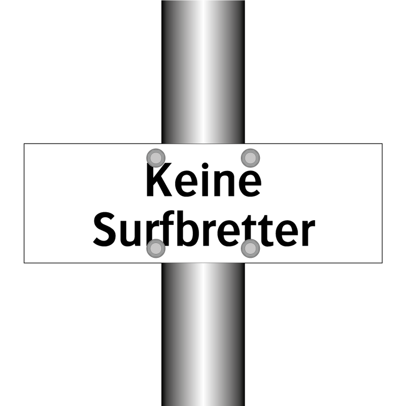 Keine Surfbretter