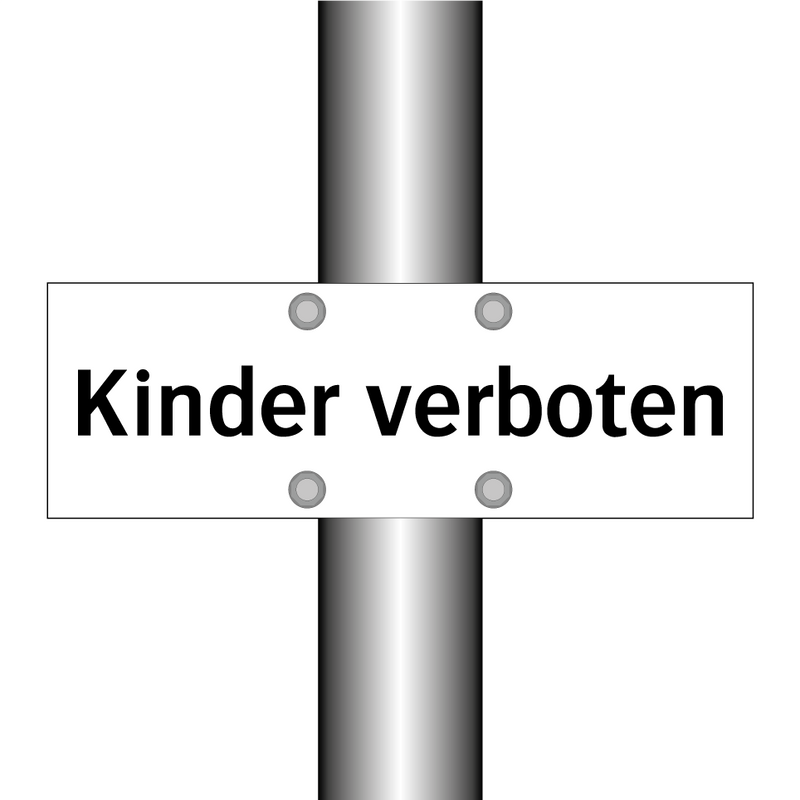Kinder verboten