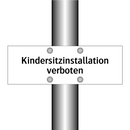 Kindersitzinstallation verboten