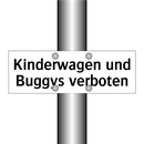 Kinderwagen und Buggys verboten
