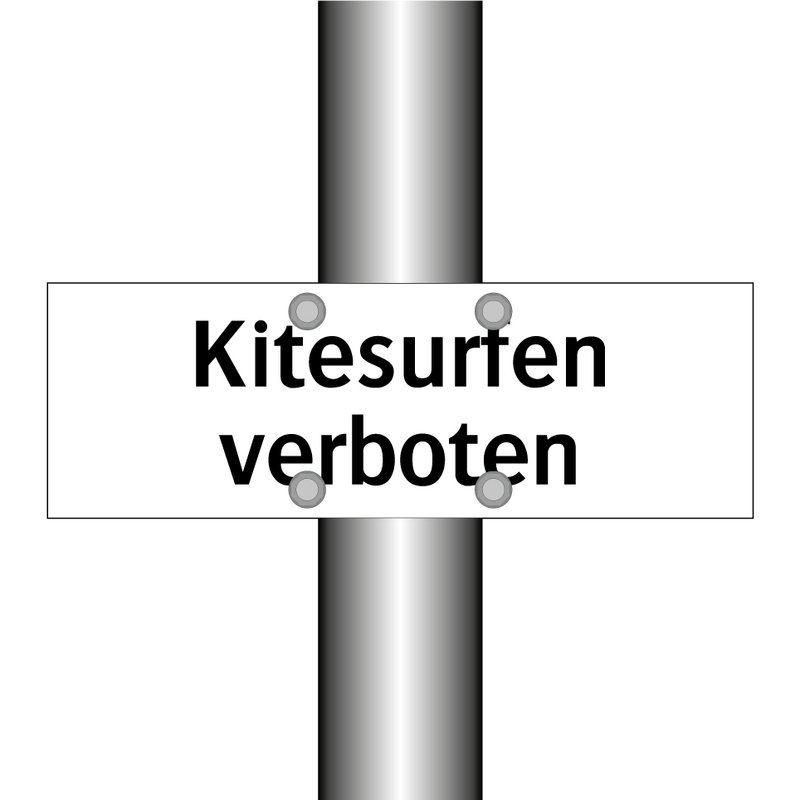 Kitesurfen verboten