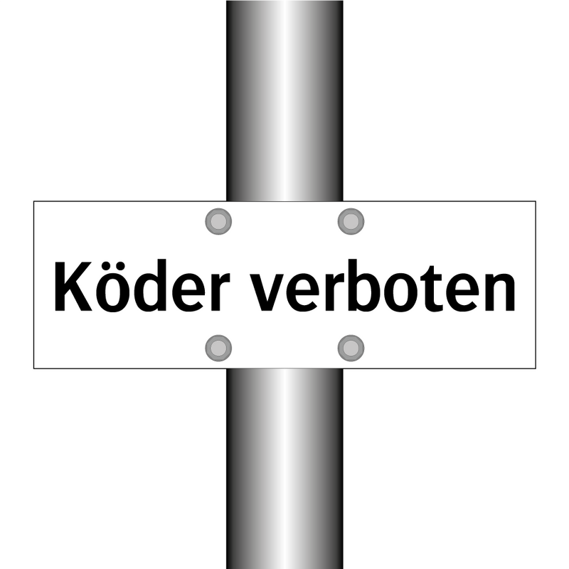 Köder verboten