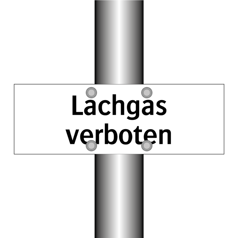 Lachgas verboten