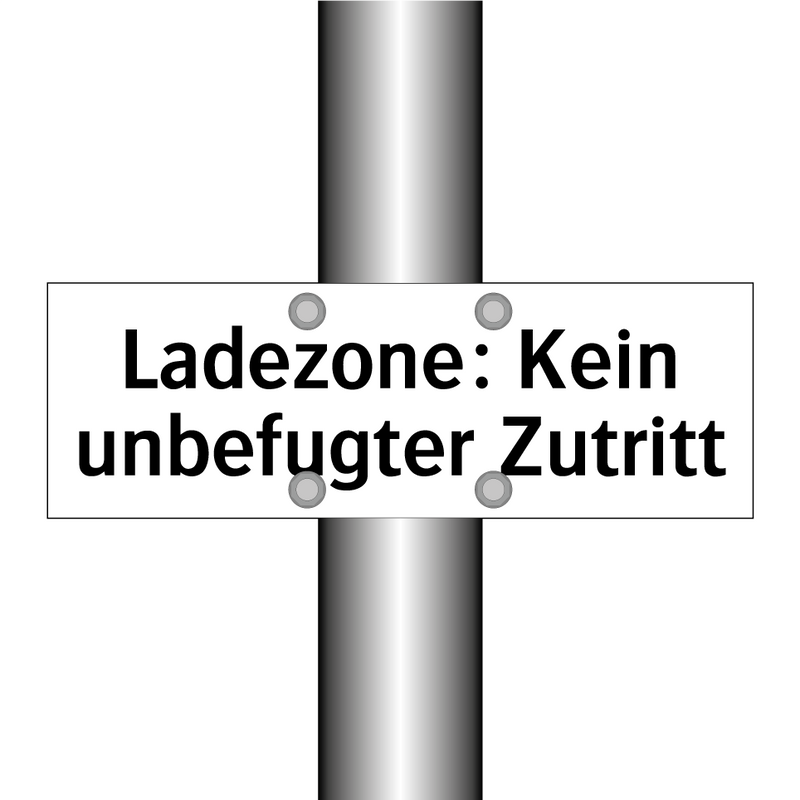 Ladezone: Kein unbefugter Zutritt