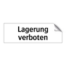 Lagerung verboten