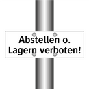 Abstellen o. Lagern verboten!