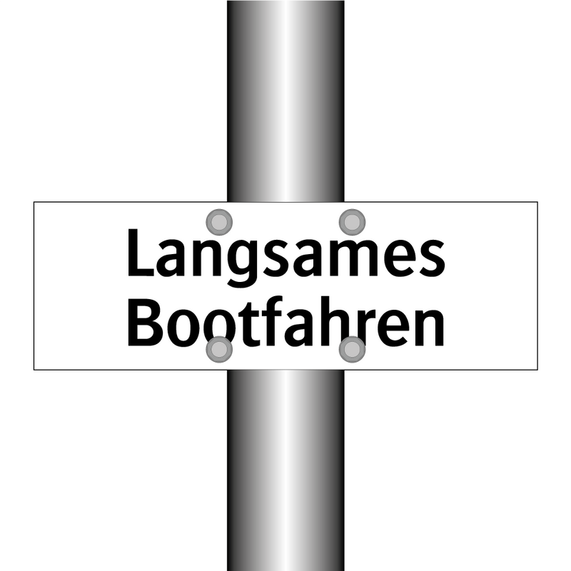 Langsames Bootfahren