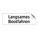 Langsames Bootfahren