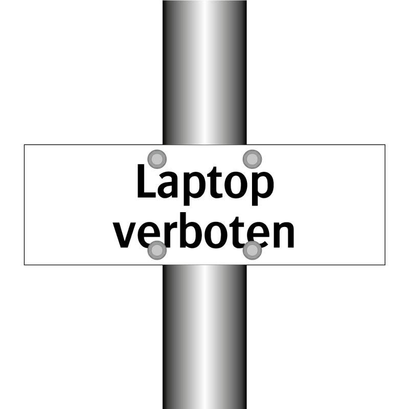 Laptop verboten