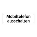 Mobiltelefon ausschalten