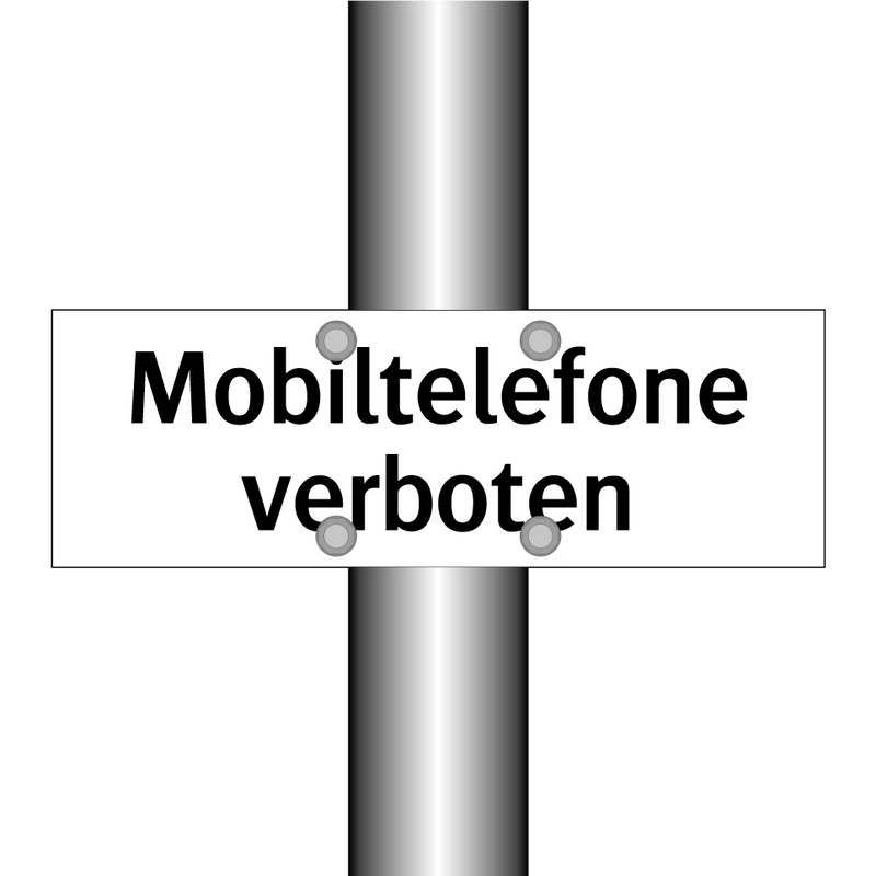 Mobiltelefone verboten