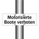 Motorisierte Boote verboten