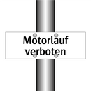 Motorlauf verboten