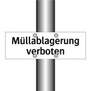 Müllablagerung verboten