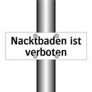 Nacktbaden ist verboten