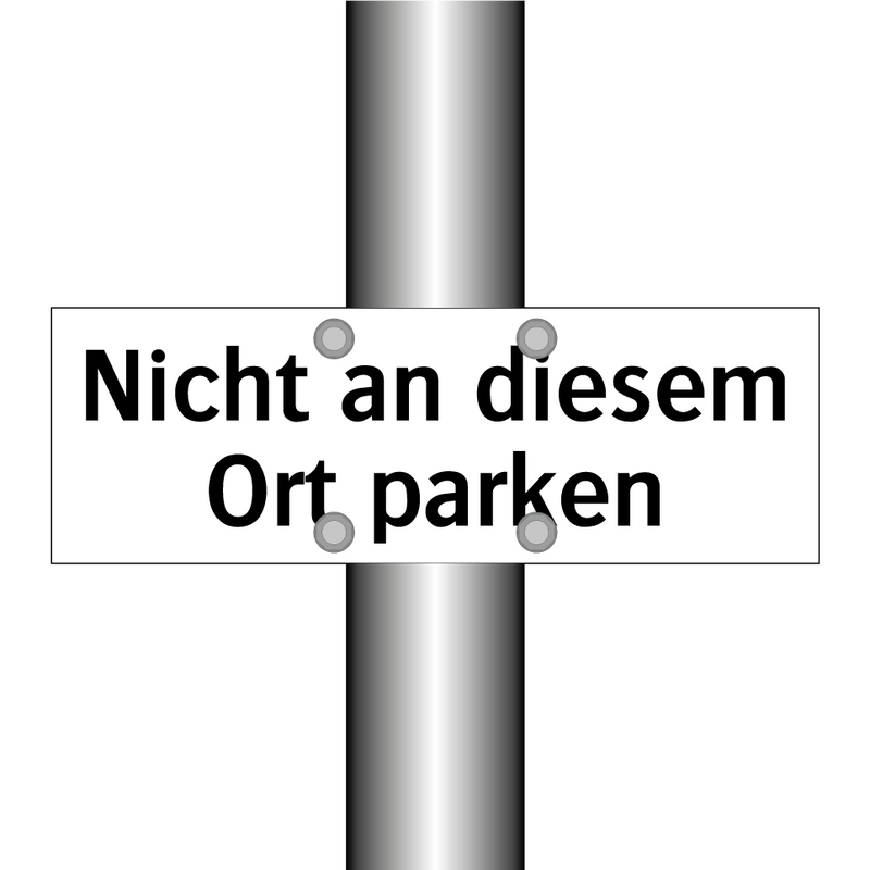 Nicht an diesem Ort parken