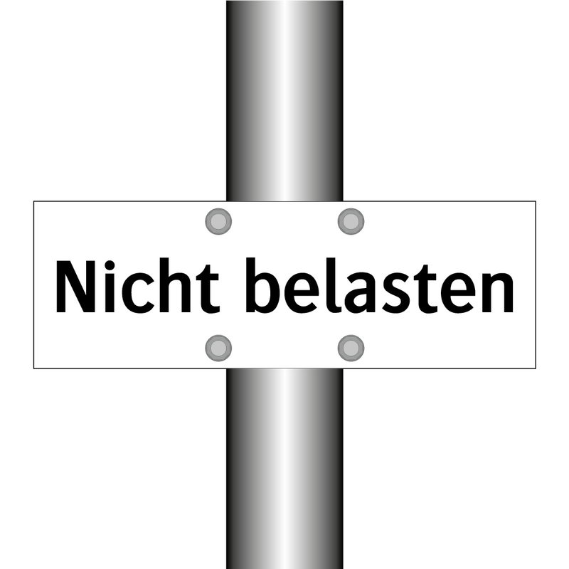 Nicht belasten