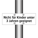 Nicht für Kinder unter 3 Jahren geeignet