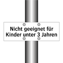 Nicht geeignet für Kinder unter 3 Jahren