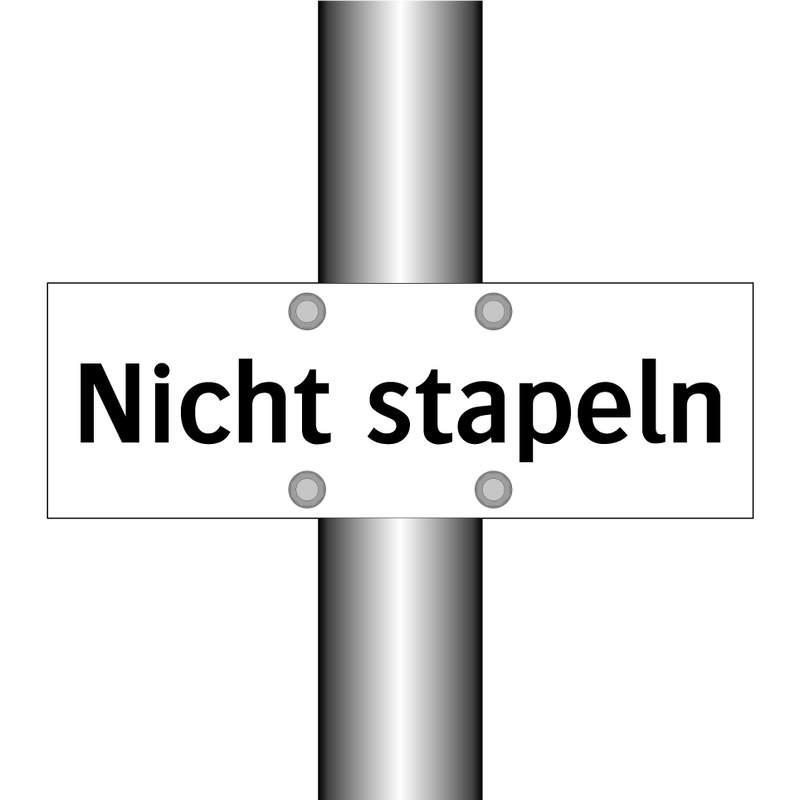 Nicht stapeln