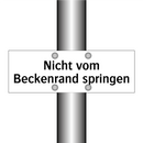 Nicht vom Beckenrand springen