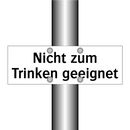 Nicht zum Trinken geeignet