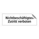 Nichtbeschäftigten Zutritt verboten