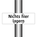 Nichts hier lagern