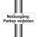 Notausgang: Parken verboten