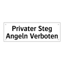 Privater Steg Angeln Verboten