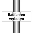 Radfahren verboten