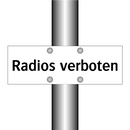 Radios verboten