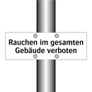 Rauchen im gesamten Gebäude verboten