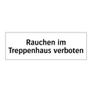 Rauchen im Treppenhaus verboten