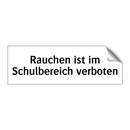 Rauchen ist im Schulbereich verboten