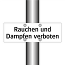 Rauchen und Dampfen verboten