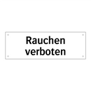 Rauchen verboten