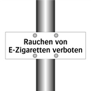 Rauchen von E-Zigaretten verboten