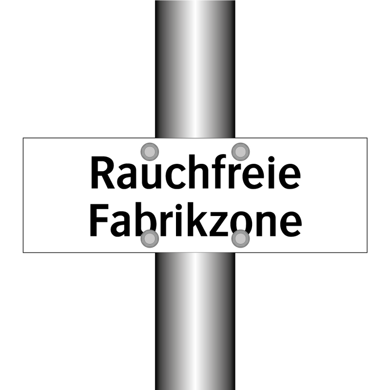 Rauchfreie Fabrikzone