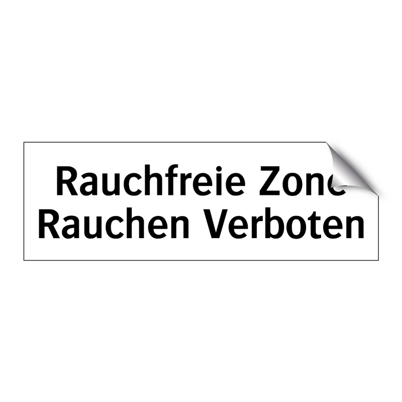 Rauchfreie Zone Rauchen Verboten