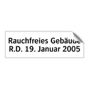Rauchfreies Gebäude R.D. 19. Januar 2005